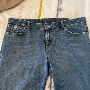 Bootcut Banana Republic flap pocket jeans!